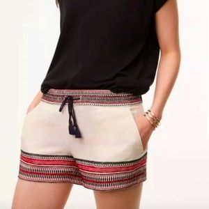 LOFT Shorts | Loft Ann Taylor
Linen Embroidered with Tassel size M